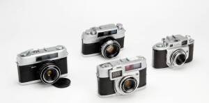 MINOLTA (Japan): Minolta rangefinder and viewfinder cameras (4).