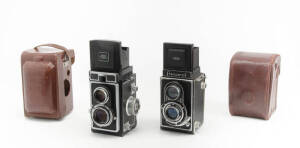 Twin Lens Reflex Cameras (2): A Zeiss Ikon Ikoflex Ic and a Meopta Flexaret.