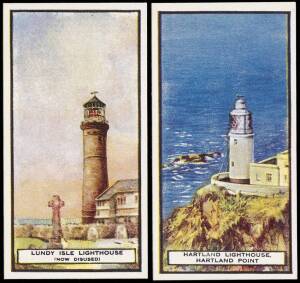 1926 Wills "Lighthouses", complete set [50]. Mainly G/VG.