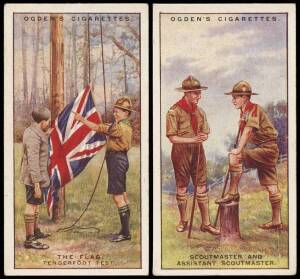 1929 Ogdens "Boy Scouts", complete set [50]. Mainly G/VG.