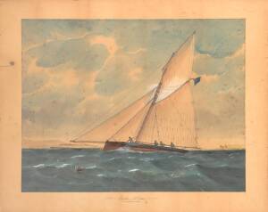 GEORGE FREDERICK GREGORY (1856-1916)Psyche, 10 Tons 1881watercoloursigned and dated &lsquo;GF Gregory 81&rsquo; lower leftbears title below image50 x 39 cm&nbsp;