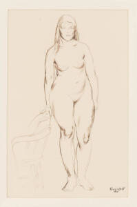 George Henry Frederick Bell, Untitled, Nude