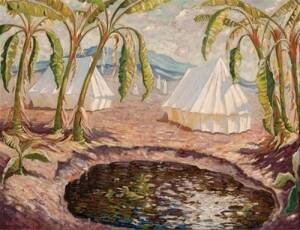 Norman Lloyd, Desert encampment