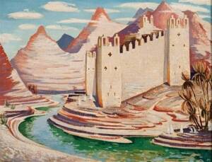 Norman Lloyd, Castle in the desert