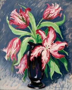 Norman Lloyd, Flowers in a Vase