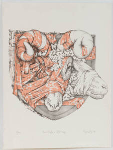 LES KOSSATZ (1943-2011)Bound Trophy and After Image 1978lithograph 37/300signed, titled, dated and inscribed below image