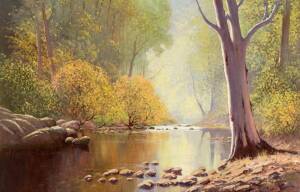 MICHAEL MCCARTHY (BORN 1940) Autumn Splendour, Cox River NSW