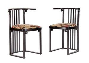 A set of four bentwood chairs after a design by Joseph Hoffman