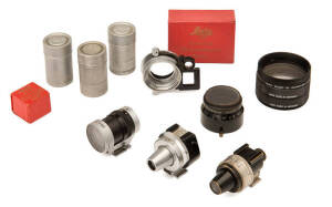 LEITZ (Germany): Leica accessories - Group I.