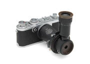 LEITZ (Germany): Leica screw mount camera Leica If red dial SN 815604 with MIKAS and conical adaptor (GIIEF).