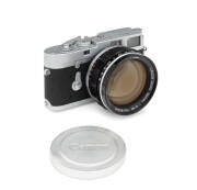 LEITZ (Germany) / CANON CAMERA CO. (Japan): Leica bayonet mount camera Leica M2 SN 1051921 with Canon 50mm f 0.95 (Leica M mount).