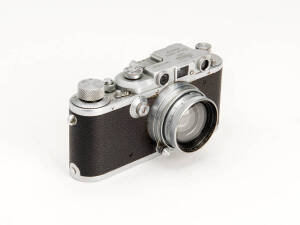 LEITZ (Germany): Leica screw mount camera Leica IIIb Model G.