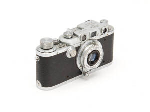 LEITZ (Germany): Leica screw mount camera Leica IIIb Model G.