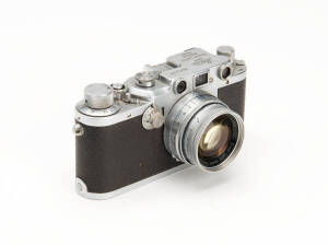 LEITZ (Germany): Leica screw mount camera Leica IIIc.