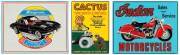 A group of nine modern tin signs mostly relating to Corvettes