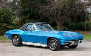 1966 Chevrolet Corvette C2 Stingray convertible (RHD) Vin no. 194676S111920 Engine no. T01121P, 6111920 Registration no. DRAT