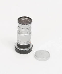 LEITZ (Germany): Leitz bayonet mount lens Elmar 9cm f4.