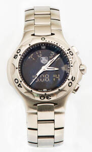 A Gentleman's Tag Heuer "Kiriun" Digital analogue wristwatch. Ref: CL111A.
