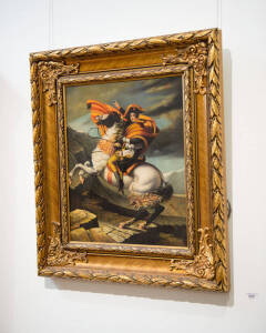 V.Cozsini&nbsp;"Bonaparte"Oil on canvas signed lower left39 x 29cm&nbsp;