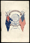 EPHEMERA: "Admiralty Distance Tables - Volume V. Pacific Ocean", published by The Lords Commissioners of The Admitalty [London, 1919], foolscap folio, nicely rebound; plus 1863-88 Government Reports from NSW (4) & Victoria (2) including 1870-71 Discovery