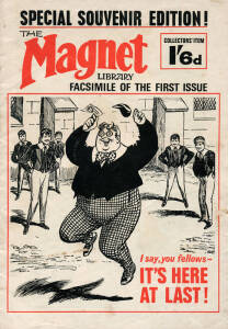 c1930-38 Boys magazines "The Champion" (7 issues) & "The Triumph" (3 issues); "The Magnet" facsimile of the 1st issue; plus 1948 "Contemporary Photography" magazine (with articles by Max Dupain & Frank Hurley). Poor/Fair condition.