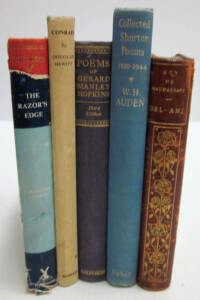 CLASSICS: Collection of poetry, essays and novels from authors including; Oscar Wilde, James Joyce, Dylan Thomas, W. H. Auden and more. Various editions all in good condition.