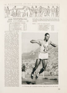 1932 Los Angeles, Summer Olympics "Olympia 1932 - Die Olympischen Spiele in Los Angeles 1932" published by Reemtsma Cigarettenfabriken [Altona-Bahrenfeld, 1932]. Very good condition & complete.