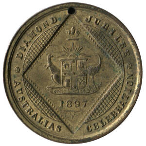 AUSTRALIAN MEDALLIONS, noted 1879-80 Sydney Exhibition (2); 1880-81 Melbourne Exhibition; 1887 Adelaide Exhibition; 1897 Diamond Jubilee; 1901 Federation (5); 1911 Commonwealth celebrations (3); 1911 Coronation from Quorn. fair/Good condition. Inspection 