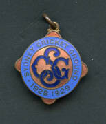 SYDNEY CRICKET GROUND, 1928-29 membership badge, made by Amor, No.1941.