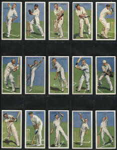 1930 Players "Cricketers 1930", complete set [50], noted Don Bradman, Archie Jackson & Bill Ponsford. G/VG.