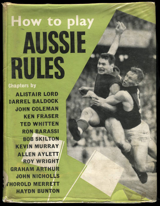 FOOTBALL BOOKS, noted "How to Play Aussie Rules" edited by Wordley [Melbourne, 1960]; "The VFL Hall of Fame" by Hobbs & Sheahan [Melbourne, 1981]; "The Zebra Story - A History of the Sandringham Football Club 1929-1985" by Hubbard [Melbourne, 1986]; also