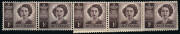 COIL PERFORATIONS; accumulation majority as strips, incl. coil joins plus some blks and a coil perf. sheet of 1948 Princess Elizabeth. With &frac12;d 'Roo, Wmk. & no Wmk, 2d Mauve KGVI, 1d Purple-brown Queen Elizabeth, 2d Purple KGVI, 1951 2d Queen Mother and 19