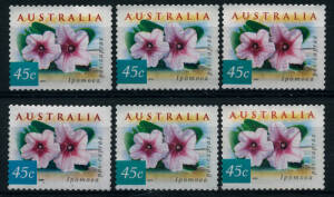 2000-2002 stock of 45c definitives in bundles of 100. MNG. FV:$1800.