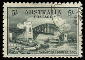 5/- Bridge, CTO single.