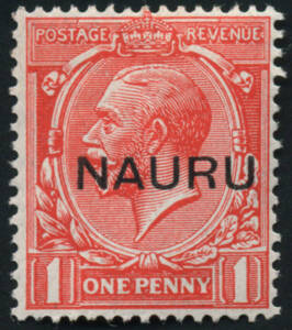 1916-23 ½d - 1/- KGV Overprints: A fine range on album pages showing shades, overprint varieties, uncatalogued shades, etc., mainly singles but including a few blocks, etc. Also includes the 1923 Central Overprints. Mainly fine.