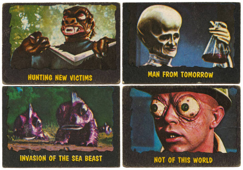 1964 Bubbles Inc. "Outer Limits", complete set [50]. Fair/G.