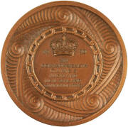 1990 COMMONWEALTH GAMES IN AUCKLAND, Participation Medal, in bronze, 50mm diameter, in original presentation case.
