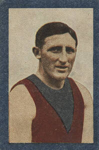 1926 Craig & Hales "Australian Sportsmen and Racehorses" [1/30 footballers] - L.Wigcraft (Fitzroy). G/VG. Rarity 8.