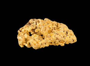 GOLD NUGGET, 361.8g, 11.6oz, from Kalgoorlie, Western Australia.