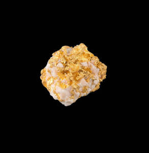 GOLD NUGGET, 116.2g, from Dunolly, Victoria.