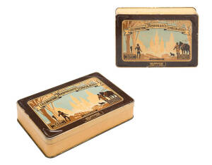 "NEWMANS Celebration Chocolates" tins (2) commemorating Melbourne 1834-1934