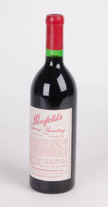 Penfolds Grange Hermitage Bin 95 Vintage 1980.