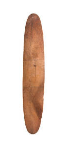 SHIELD: West Australian origin with incised decoration and motif, early to mid 20th century. 66cm.