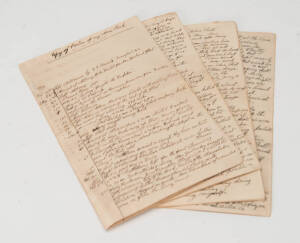 GALLIPOLI DIARY & "The Great War" framed display in memory of No.96 L/C GEORGE POULTER 2nd Field Co. Engineers A.I.F. Includes Poulters service medals; Victory medal, British War medal & 1914-1918 Star. Poulter's important hand written diary (20 page) beg