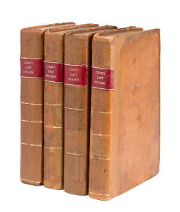 "Cook's Voyage To The Pacific" printed for John Stockdale, Scatcherd and Whitaker, John Fielding, and John Hardy, [London, 1784] in 4 volumes.