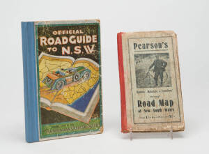 Pearson's Cyclist's and Traveller's District road map of New South Wales c1905 and an Official Road Guide to New South Wales c1920 (Australian Guide Book Company).&nbsp;
