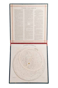 "Planisphere Of The Southern Sky" printed by John Ferres, Government Printers, Melbourne for the Government of Tasmania. Special edition for the board of Education Tasmania, engraved by William Slight, circa 1882. 47cm x 45.5cm