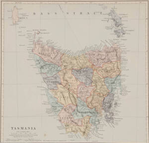 Australian state maps, Victoria, Tasmania & West Australia, 19th & 20th century. (20 items)