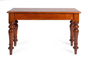 Australian cedar sofa table, circa 1860s. Height 76cm, width 120cm, depth 50cm