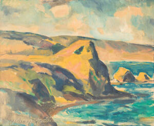 WILLIAM (JOCK) FRATER (1890-1974), Near Angelsea, oil on board, signed 'William Frater' lower left, 50 x 59.5 cm